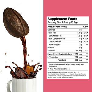 Manufacturer Cinnamon Coffee Sustained Energy Joints & Mobility with Hydrolyzed Bovine <b>Collage</b> Powder Drink - Product Image 2