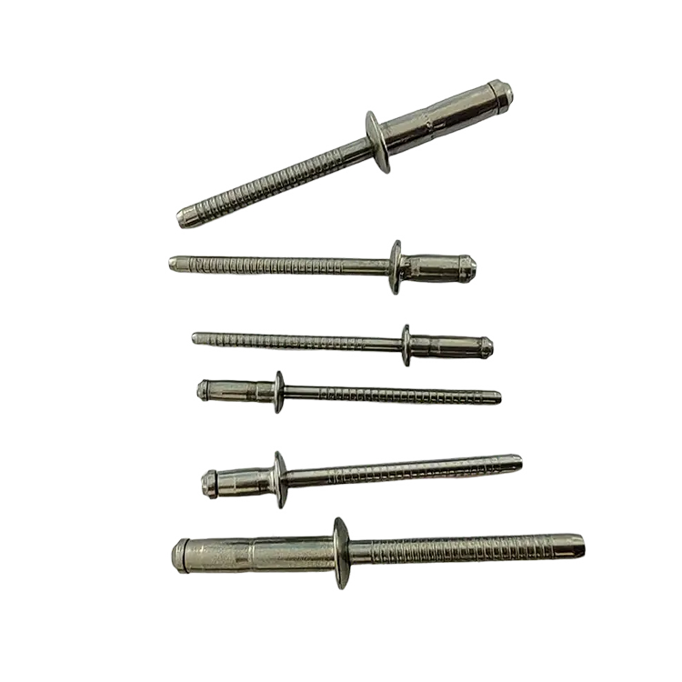 3.2mm 4.0mm 4.8mm 6.4mm Stainless Steel Open Type Round Head Blind Rivets