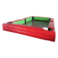 20 pies 30 pies comercial PVC divertido humano inflable fútbol juego Snookball piscina mesa de billar con bola