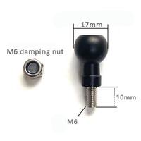 Système de montage personnalisé pour Jeep Wrangler, vis M6 M8 M10, adaptateur de rotule à bille de 17 mm 25 mm 20 mm