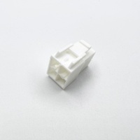 Conector hembra JST de 4 pines, conector eléctrico de paso de 6,2mm para aplicaciones de cable a cable, hecho de nailon duradero para PCB