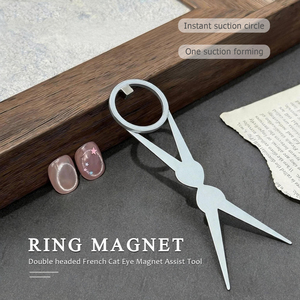 Meilleure vente 2026 : Outil magnétique automatique pour nail art œil de chat, en forme d'anneau, à forte attraction magnétique, grand angle et puissant - Product Image 5