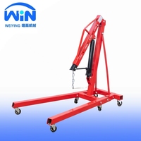 Mini-grue électrique pliable de 1 tonne, 220V, treuil de levage portable pour la maison, le garage et les projets de bricolage