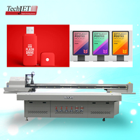 Impresora Plana de Inyección de Tinta UV TechJet V2513 de 2.5x1.3m con Sistema Visual, Cabezal de Impresión Ricoh Gen6, Impresora de Facturas