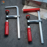 Serre-joint réglable chromé haute résistance avec diamètre de serrage de 60 mm (pouces) pour applications industrielles de travail du bois