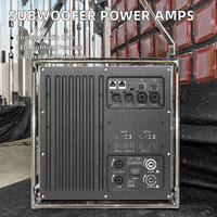 Amplificateur de puissance extérieur actif 100W avec subwoofer, contrôle par application et batterie solaire