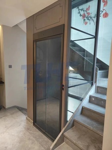 Tuhe 2-5 dừng Nâng Thủy Lực nền tảng biệt thự điện ngoài trời trong nhà thủy lực dọc nhà nâng khách sạn sử dụng thang máy - Product Image 2