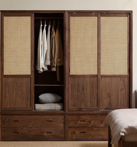 <span class=keywords><strong>Armadio</strong></span> Rustico in Legno Recuperato per Biancheria, Guardaroba <span class=keywords><strong>con</strong></span> Finitura Anticata per Rifugi di Campagna - Product Image 3