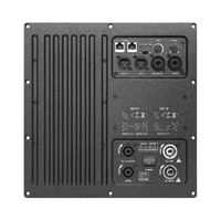 Amplificateur de puissance extérieur actif 100W avec subwoofer, contrôle par application et batterie solaire