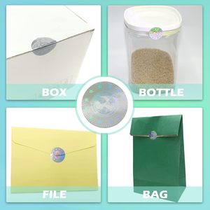 Bán Hot PVC Hologram Sticker Làm xáo trộn hiển nhiên an ninh nhãn chính hãng bảo hành xác thực làm mất hiệu lực con dấu chứng thực con dấu nhãn - Product Image 3
