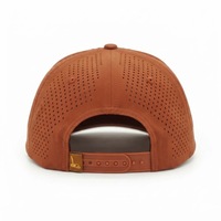 Gorra Snapback Personalizada al por Mayor con Logotipo Bordado de 5 Paneles, Gorras Snapback de Visera Plana Estilo Hip Hop, Gorra Perforada con Corte Láser