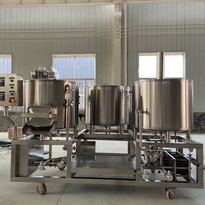 Usine OEM ODM 200l 300l 400l 500L acier inoxydable 304 Mini maison Micro <span class=keywords><strong>brasserie</strong></span> brassage bouilloire Pot maison équipement de brassage de bière - Product Image 5