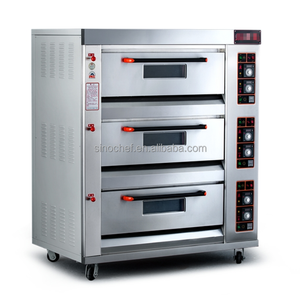 <span class=keywords><strong>Four</strong></span> électrique industriel 3 étages 6 plateaux <span class=keywords><strong>Four</strong></span> à pâtisserie Prix ​​bas à vendre - Product Image 1