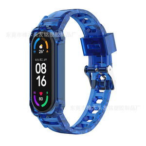 Bracelet de montre en TPU transparent en caoutchouc de couleur gelée d'intégration de glacier pour <span class=keywords><strong>Xiaomi</strong></span> <span class=keywords><strong>Mi</strong></span> <span class=keywords><strong>Band</strong></span> 8 7 6 <span class=keywords><strong>5</strong></span> <span class=keywords><strong>Mi</strong></span> <span class=keywords><strong>Band</strong></span> <span class=keywords><strong>5</strong></span> - Product Image 4