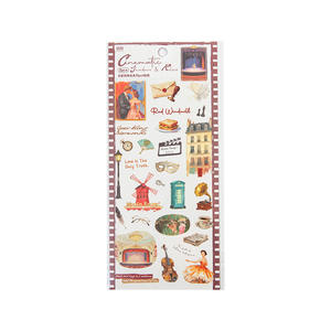 2 autocollants par paquet pour aménagement paysager, motifs de paysages lumineux et ombragés, design créatif de style américain - Product Image 5