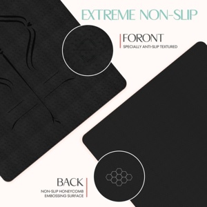 Nuevo Diseño Ecológico para Fitness, Tapete de Yoga TPE de 72''*48'' sin Logotipo Personalizado, YM03, Nuevo Diseño Ecológico para Fitness - Product Image 5
