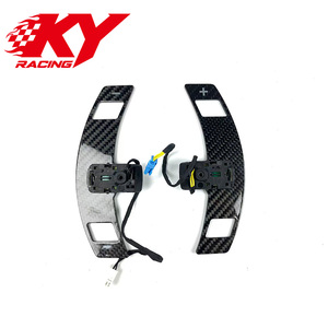 Volant personnalisé en fibre de carbone avec écran LED pour Mercedes Benz C E S W176 W204 W205 W206 W212 W213 GLA45 C63 E63S G63 GT50 - Product Image 4