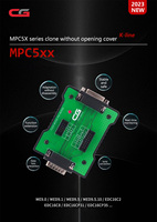 Programador de ECU CG FC200 Versión Completa con Nuevo Juego de Adaptadores 6HP y 8HP/MSV90/N55/N20/B48/B58 Adaptador MPC5XX para EDC16/ME9.0