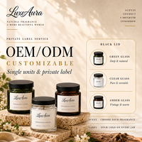 Fabricant de bougies parfumées sur mesure en gros, étiquette privée, logo OEM, fournisseur de bougies en boîte cadeau
