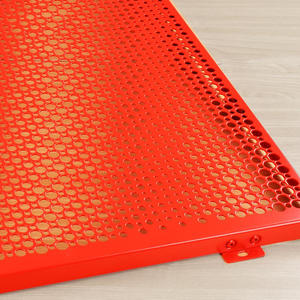 פאנל קיר מסך אלומיניום מודרני חיצוני דקורטיבי של אלומטיימס, פאנל חזית חרוט מחורר, עיצוב מתכת עמיד - Product Image 5