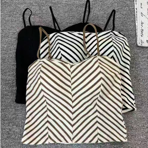 1-1228 # En Existencia, Precio Bajo, Sujetador Deportivo Sin Costuras a Rayas para Mujer, Chaleco <span class=keywords><strong>de</strong></span> Manga Larga Adecuado para <span class=keywords><strong>Yoga</strong></span>, Ropa Interior Moldeadora - Product Image 1