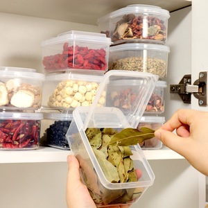 Transparent Kitchen Stackable PP Eco-Friendly Airtight Cereal Dry <b>Food</b> Organizer Pantry <b>Containers</b> Bins Sealed Lids <b>Storage</b> - Product Image 2