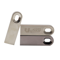 Stik USB Mini Logam 8GB 16GB 32GB 64GB 128GB, stik memori USB warna-warni pabrik penjualan terbaik