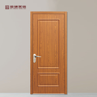 Porte intérieure en bois massif de haute qualité, porte de chambre à coucher de luxe, porte à cadre en bois, porte intérieure avec finition premium