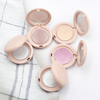 Bedak Highlighter Tahan Air Pengontrol Minyak Label Pribadi Grosir Vegan Anti Luntur Bedak Highlighter Tubuh