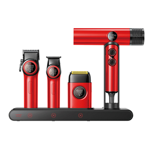 Combo Profesional de Barbería 4 en 1, Cortadora de Cabello BLDC de 9000 RPM, Secador de Cabello de Alta Velocidad - Product Image 2