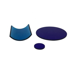 <span class=keywords><strong>Verre</strong></span> filtrant optique bleu cobalt sur mesure Yangxin, transmittance de 90 % pour <span class=keywords><strong>verre</strong></span> de vue incendie QB28 QB3 - Product Image 2