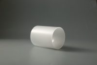 Tube en acrylique PMMA transparent blanc laiteux écologique de 330 mm pour panneaux publicitaires UV, tailles personnalisées, découpe