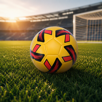 Ballon de football en PVC anti-explosion, cousu à la machine, taille 4, avec logo imprimé, pour l'entraînement des jeunes et les matchs de basket-ball - Vente en gros usine