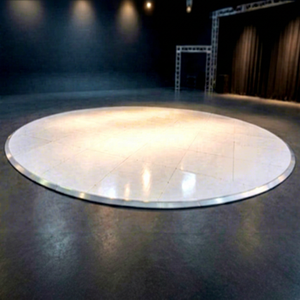 Sol de danse de luxe pour banquets, design rond, décorations de mariage intérieures, en solde - Product Image 1