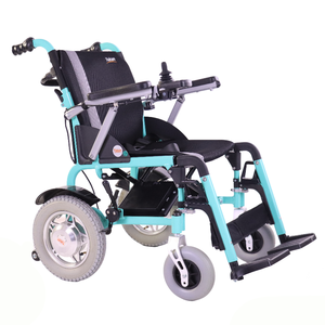 รถเข็นไฟฟ้าพับได้ รุ่นพรีเมียม TAKAN DYW-459-46A6 มอเตอร์ไร้แปรงถ่าน 250 วัตต์ ระยะทางวิ่ง 12 กม. พนักพิงปรับได้ เบรกอิเล็กทรอนิกส์ โครงอะลูมิเนียม - Product Image 4