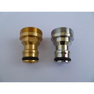 Conector de Pistola de Agua para Lavado de Autos, Grifo de Lavabo con Roscas Internas y Externas Dobles - M24*1 y 22*1 - Product Image 1