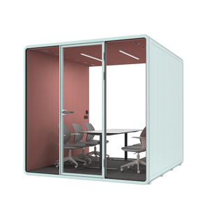 Cabine insonorisée mobile monobloc pour extérieur d'hôtel, espace plus spacieux, bureau, maison, cabine insonorisée, cabine capsule, pods de bureau - Product Image 2