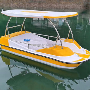 Bateau à pédales 4 places QIQU, construction durable en fibre de verre, faible entretien, pour <span class=keywords><strong>investissement</strong></span> B2B - Product Image 4