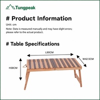 Ensemble table et chaises pliantes en bois de hêtre, ensemble portable pour pique-nique et barbecue
