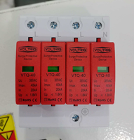 Parafoudre AC Voltriq sur rail DIN 40KA 30KA 60KA 2P 275V 385V 420V pour protection domestique contre les surtensions et les faibles tensions