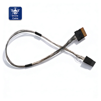 Câble de caméra personnalisable à gaine PVC ultra-fine haute fréquence 16P-0.3mm MCC-46 #   Bleu