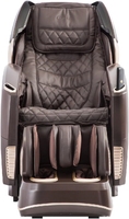 Fauteuil de massage corporel complet 4D à gravité zéro, commandé par la voix, avec fonction musicale, en cuir PU, inclinable électriquement, confortable et moderne