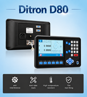 Afficheur numérique LCD DRO 2/3/4 axes avec capteur d'échelle linéaire 50-3000 mm, encodeur OEM personnalisable pour tour/fraiseuse/EDM (RPM)