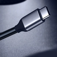 ¡USB tipo C 3,5 MM estéreo hembra Audio Jack adaptador Cable PVC chaqueta combinación para Smartphone auriculares ordenador altavoz Stock!