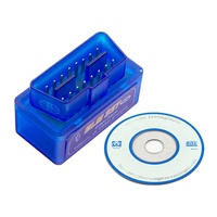 Mini Elm327 V2.1 OBD2 escáner Android adaptador herramienta de diagnóstico automático para comprobar el lector de código de luz del motor