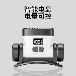 Headlamp <b>Led</b> Dual <b>Light</b> Source <b>Rechargeable</b> 2000 Mah Motion Sensor Adjustable Outdoor <b>Work</b> Lighting - Product Image 3
