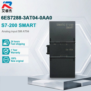 โมดูลอินพุตแบบอนาล็อก SI-EMENS SMART SM AT04 ของแท้ใหม่ 6ES7288-3AT04-0AA0 ตัวควบคุม PLC SIMATIC S7-200 โมดูลเสริม - Product Image 1