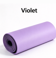 Échantillon gratuit de tapis de yoga TPE écologiques personnalisés, tapis de yoga épais pour la salle de sport avec logo, tapis de yoga antidérapants personnalisés avec logo pour les voyages