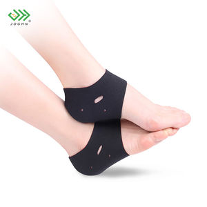 JOGHN स्रोत निर्माताओं छिद्रित एड़ी कवर इनडोर पैर टखने गार्ड गर्म एड़ी विरोधी पर्ची मोजे - Product Image 4