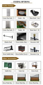 Establos Prefabricados para Caballos Tianyun TY, Paneles de Bambú y Metal Galvanizado, Refugio Móvil para Caballos al Aire Libre, Puertas Batientes/Correderas, Duraderas - Product Image 6